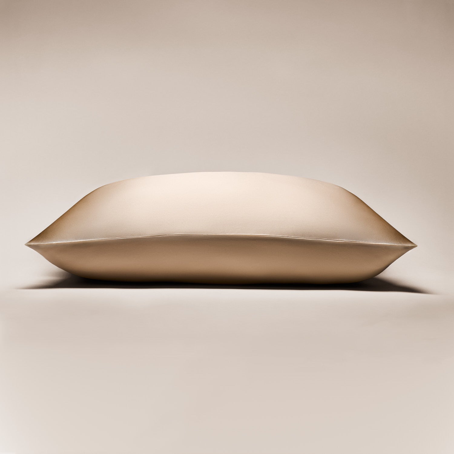Funda de Almohada Seda - Champagne