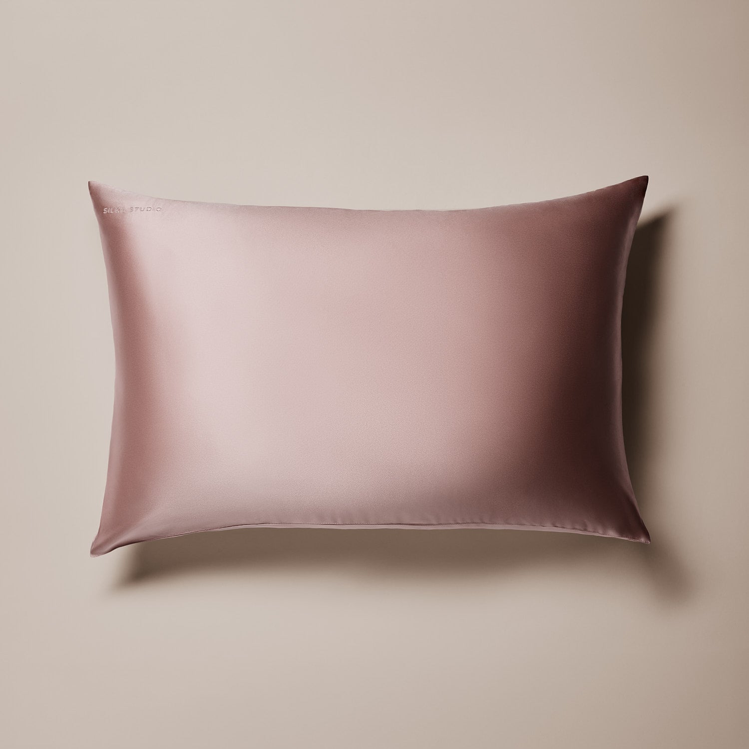 Funda de Almohada Seda - Rosa