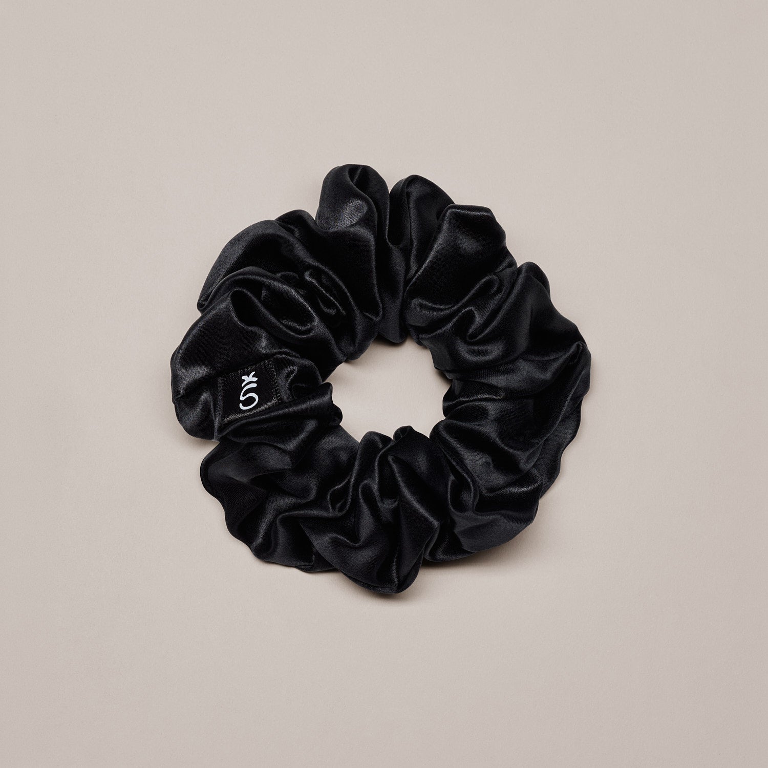 Coletero de seda grande - Negro