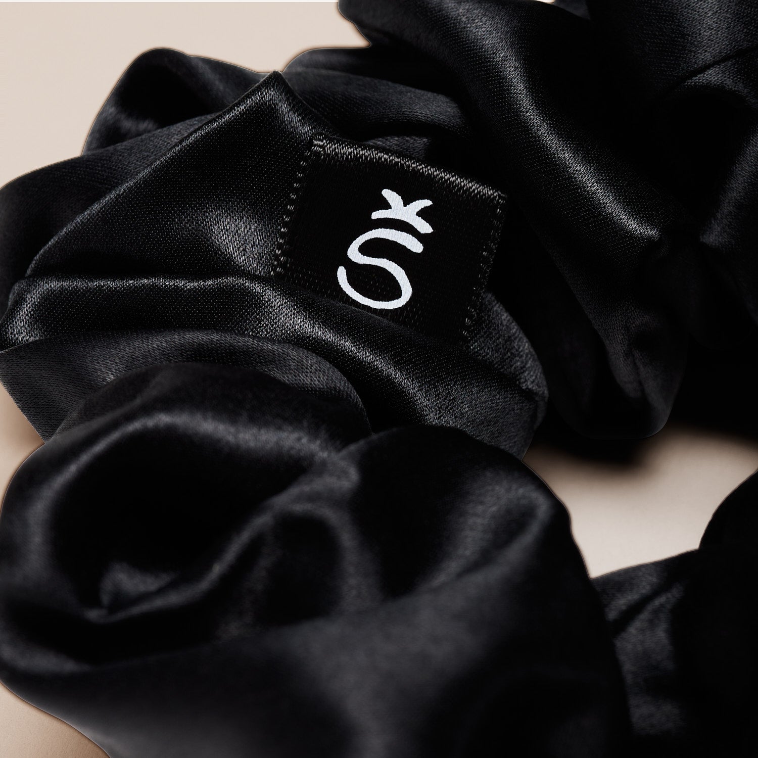 Coletero de seda grande - Negro