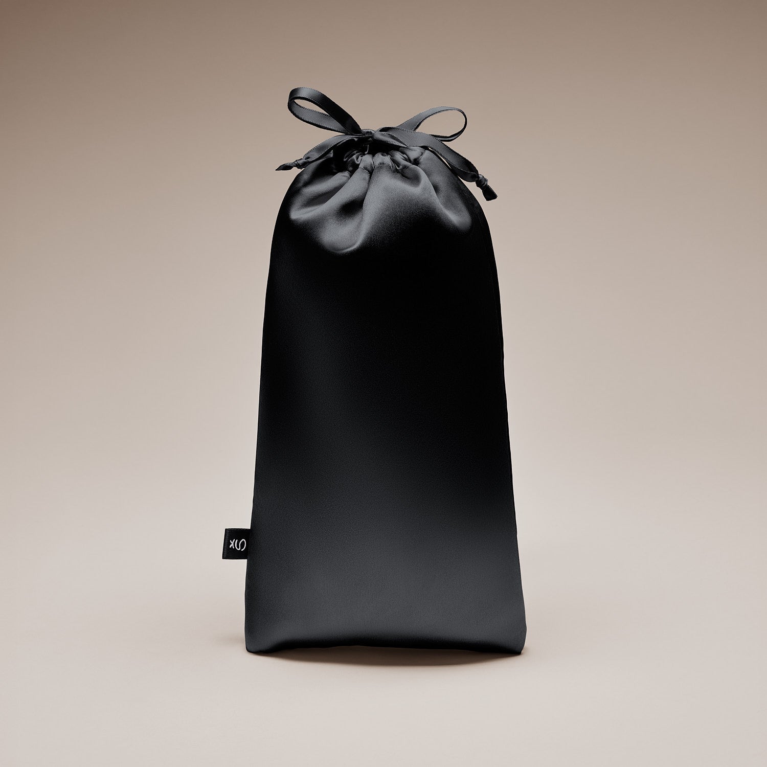 Neceser de seda - Negro