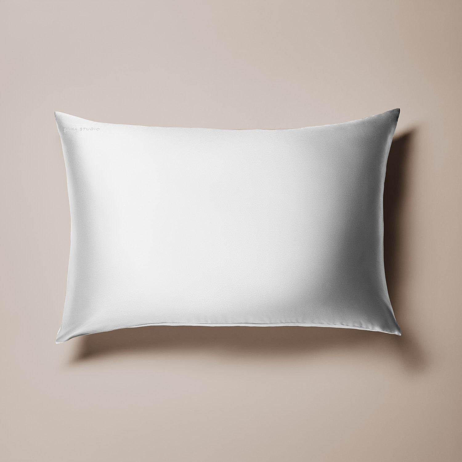 Funda de Almohada seda - Blanco
