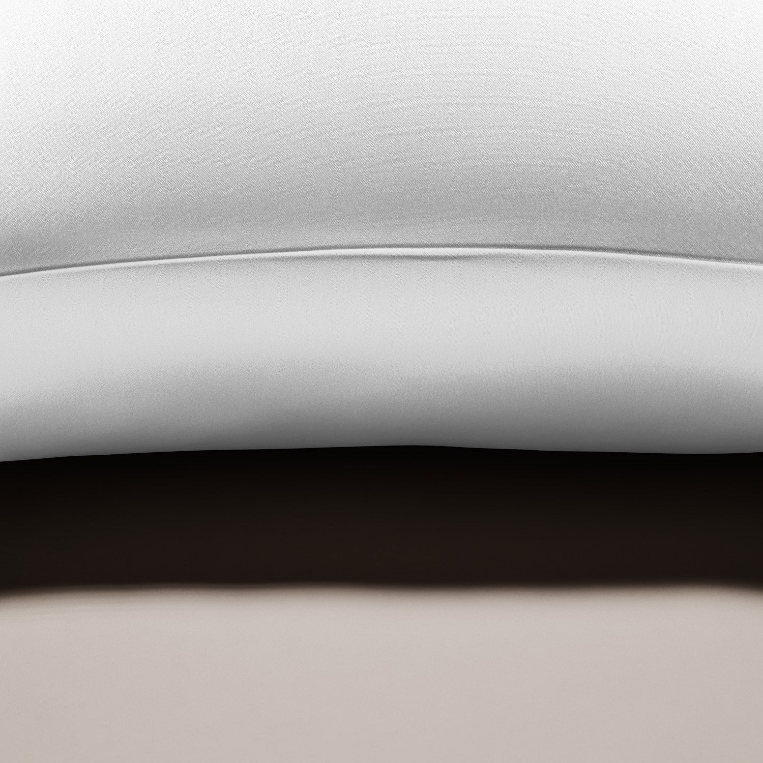 Funda de Almohada seda - Blanco